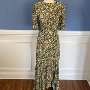 Open back cottagecore dress